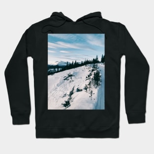 Clear Cold Winter Day Around Rondane National Park in Norway Hoodie